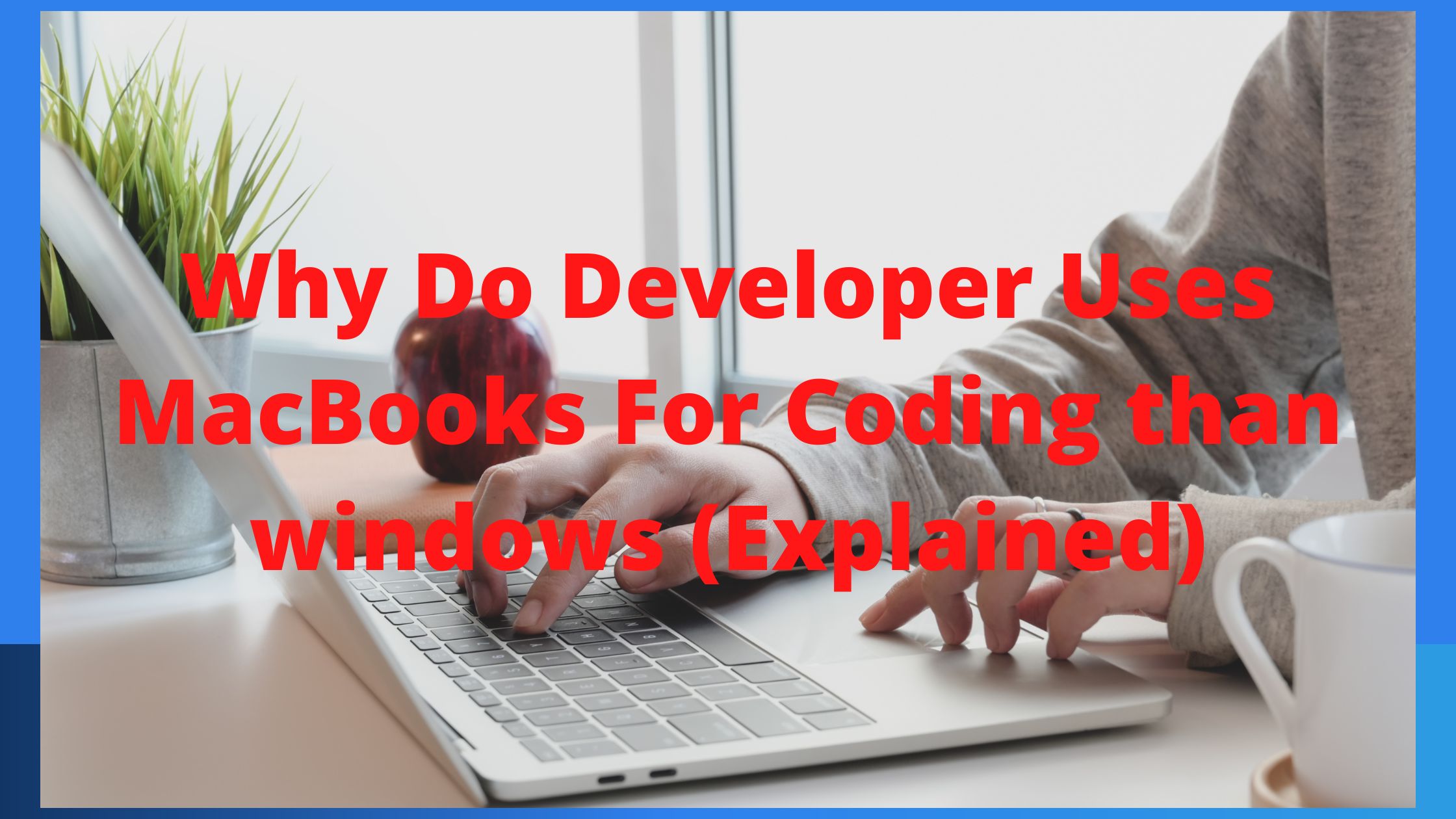 Why Do Developer Uses MacBooks For Coding than windows (Explained)